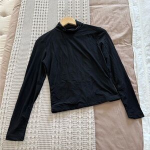 NEW Wild Fable Black Long Sleeve Top Size M